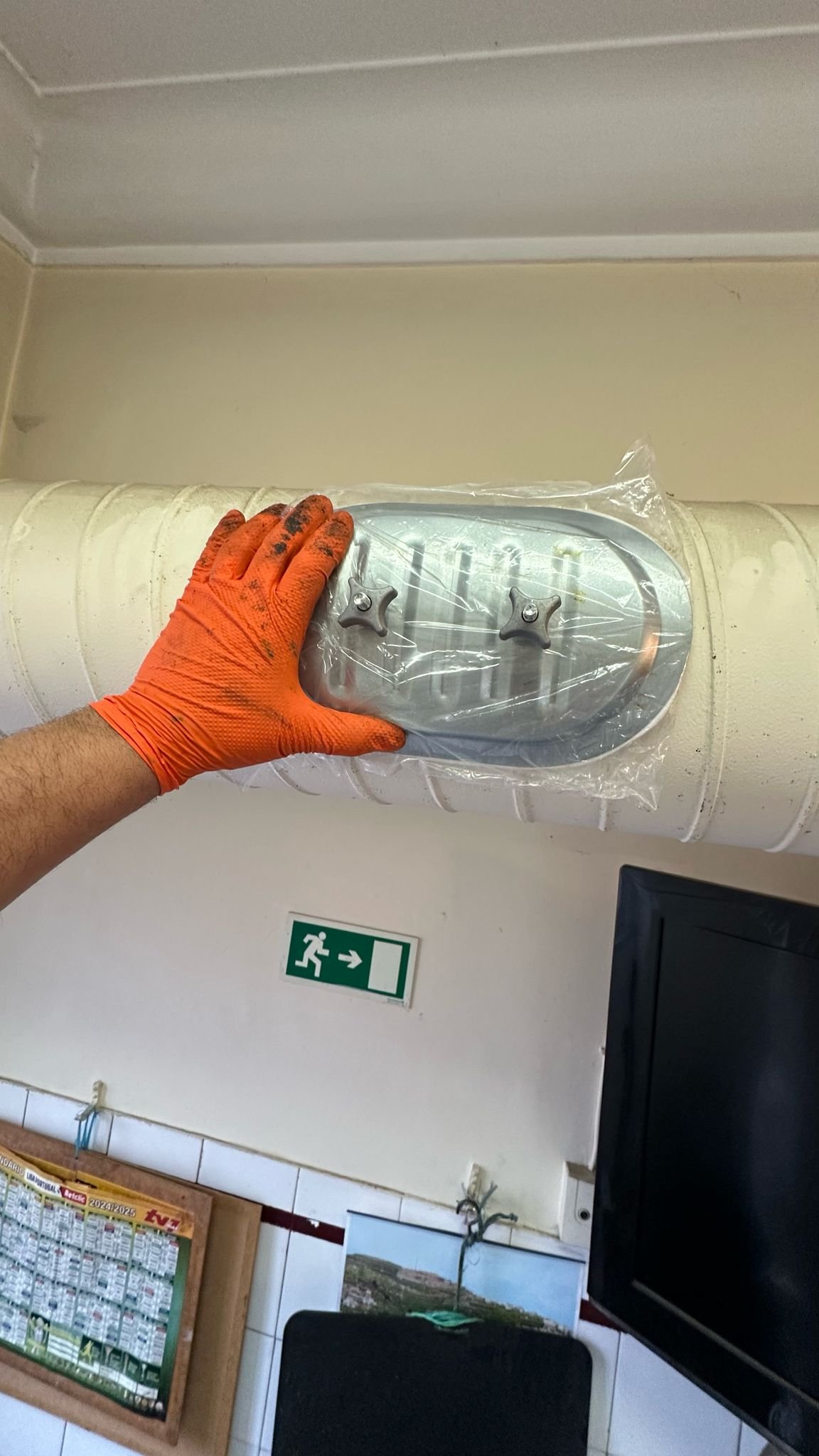 Colocação de Boca de Visita